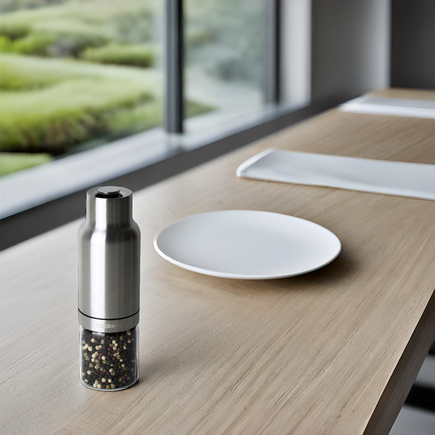 Elektrische Salz und Pfeffermühlen aus Edelstahl