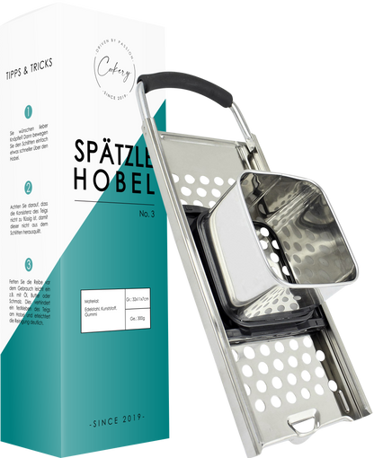 Cookery - Spätzlehobel aus Edelstahl